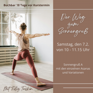 Der Weg zum Sonnengruß
